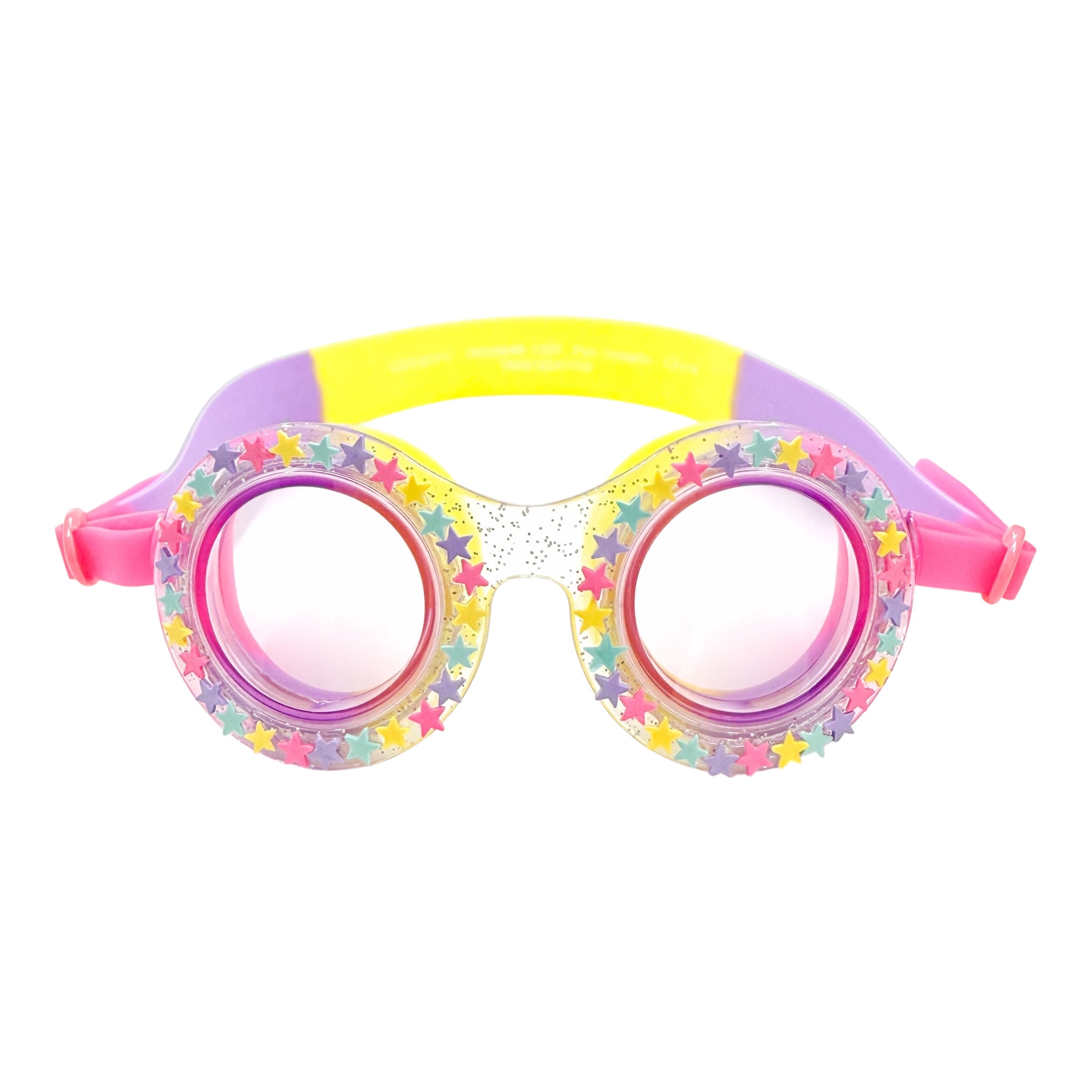 Star Sprinkle Purple swim goggles
