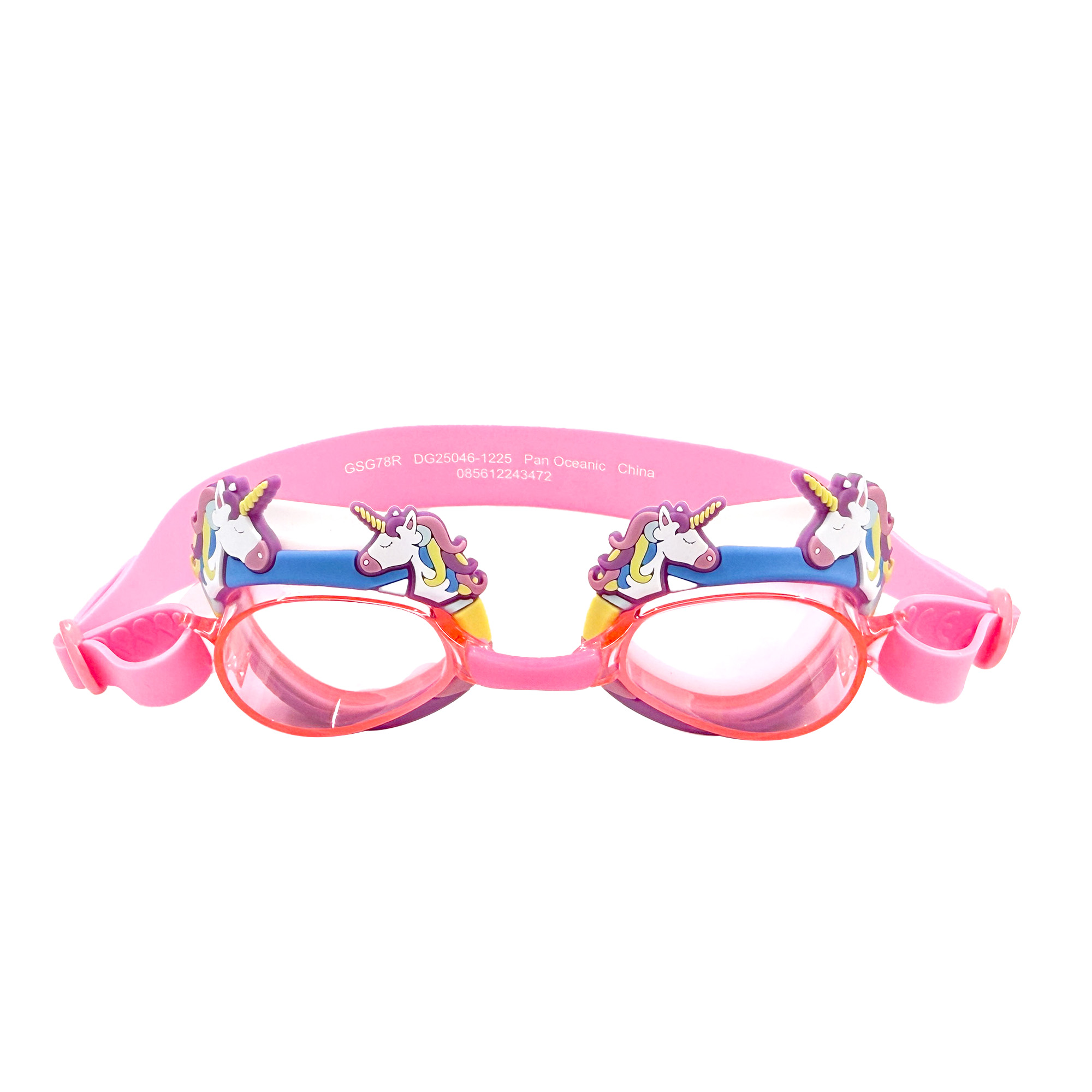 Unicorn Rainbow swim goggles