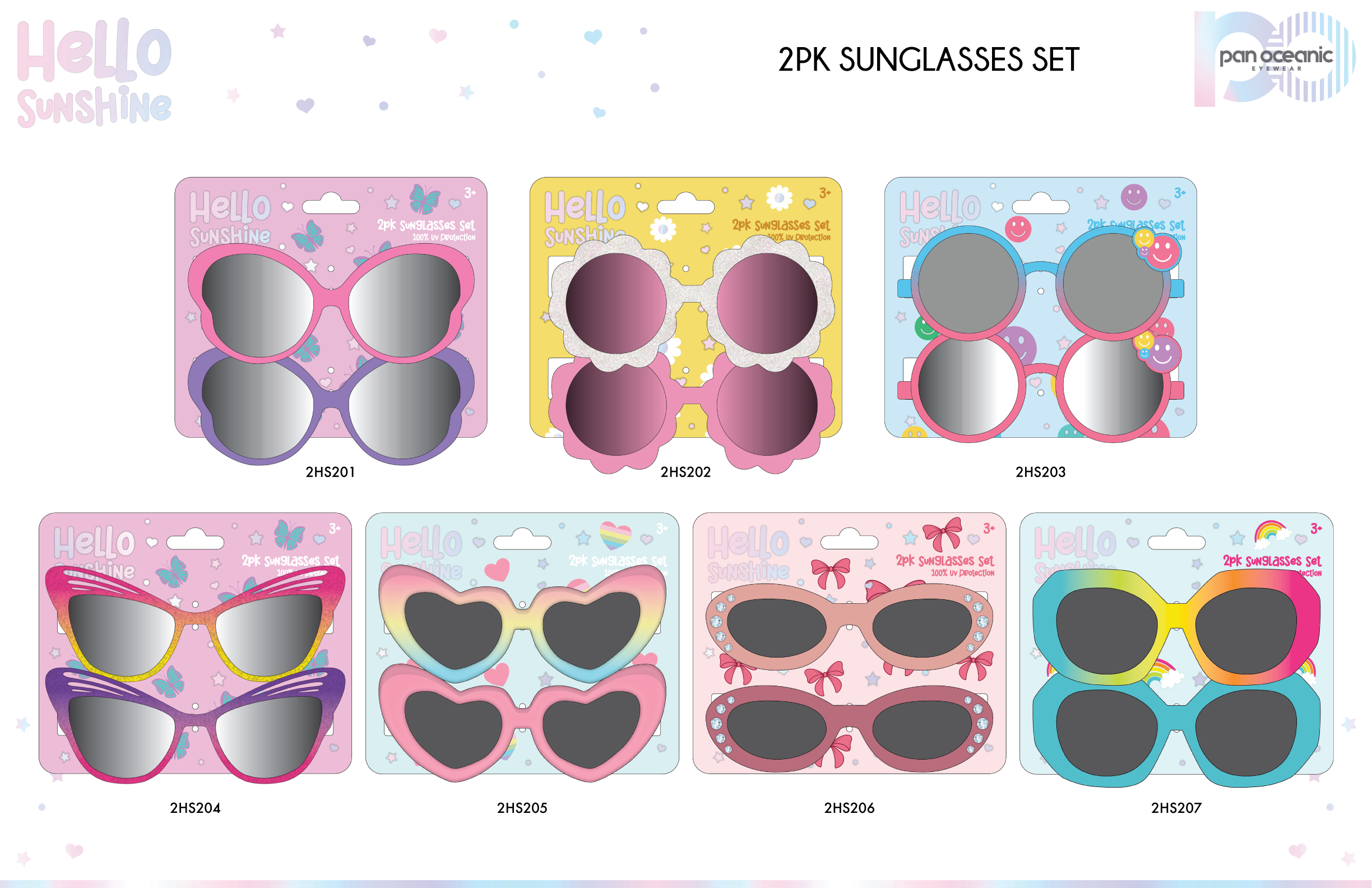 Hello Sunshine 2-Pack Sunglasses