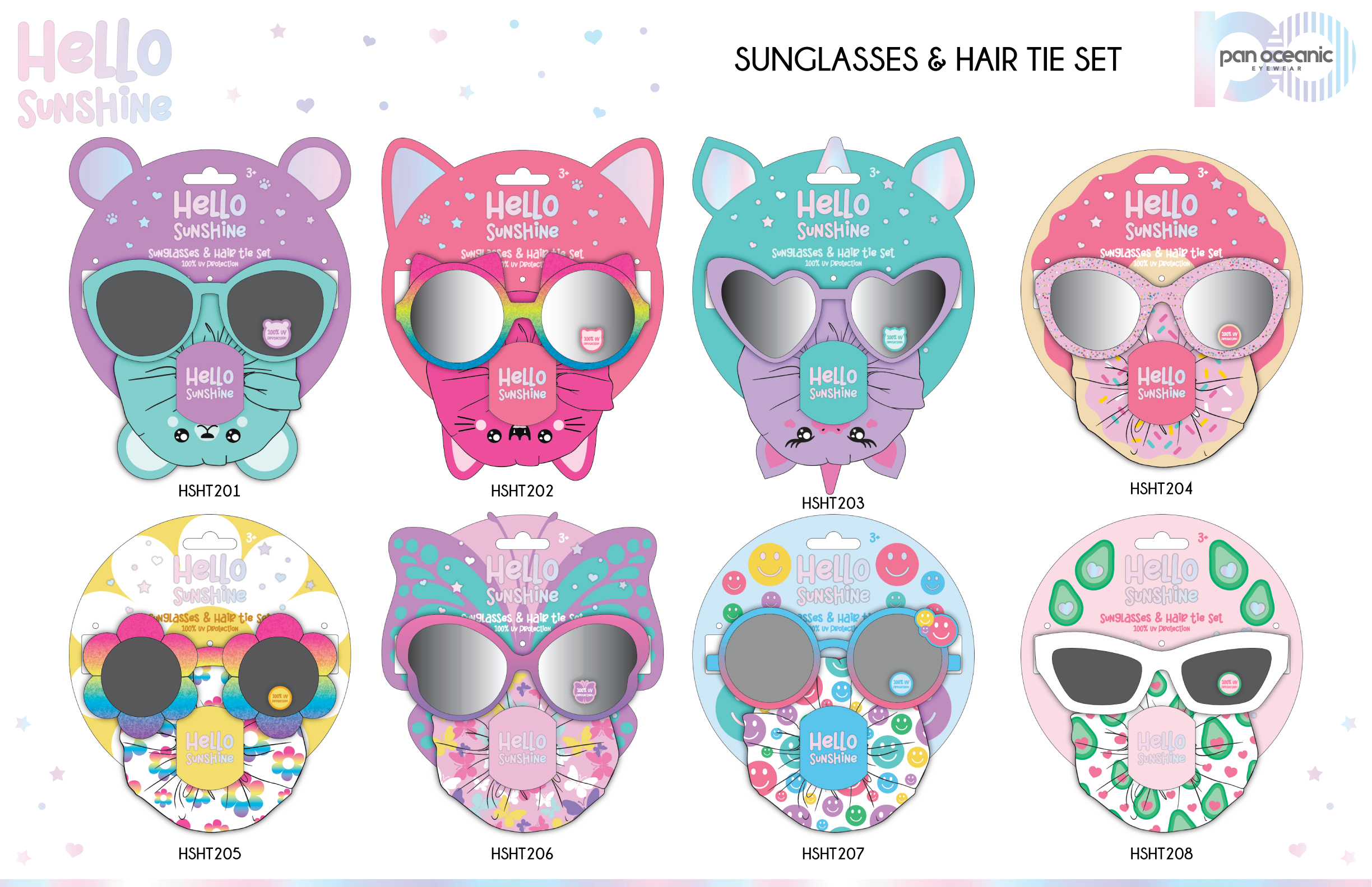 Hello Sunshine Hair Tie Sets