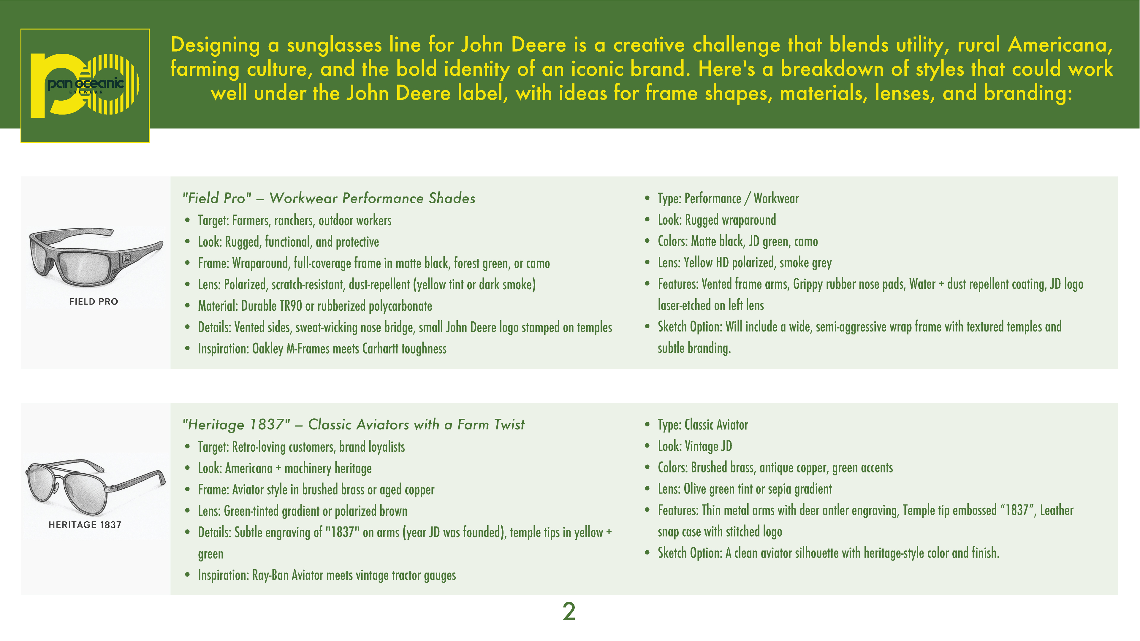 John Deere Sunglasses & Accessory Sets