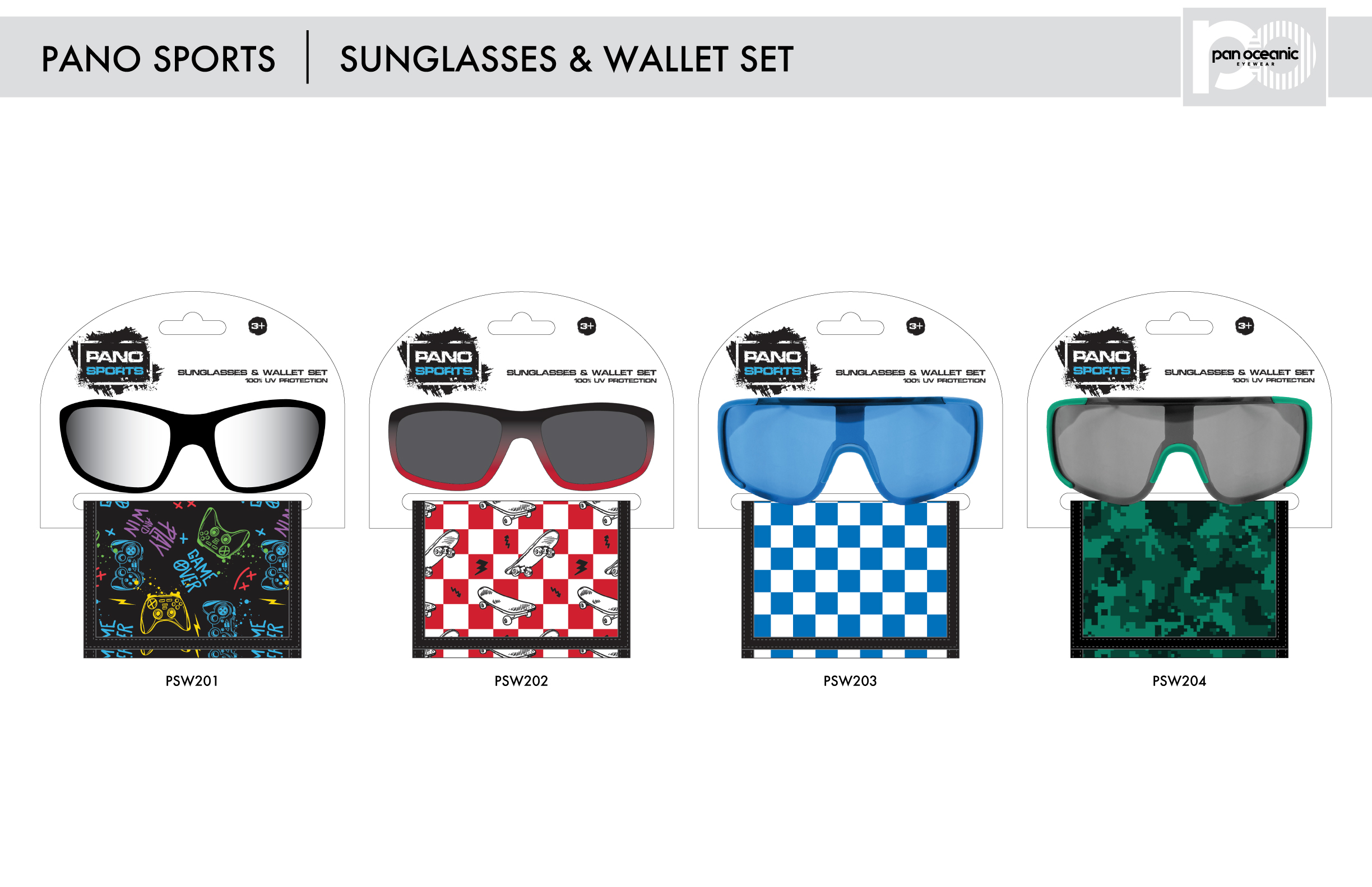 Pano Sports Wallet Sets